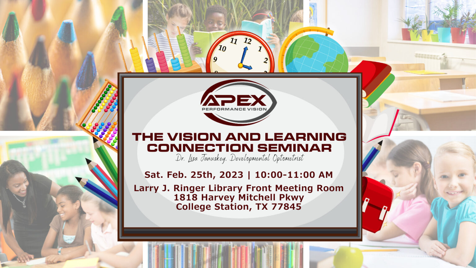 Vision Conection vision-and-learning-connection-seminar - Vision Therapy - College ...