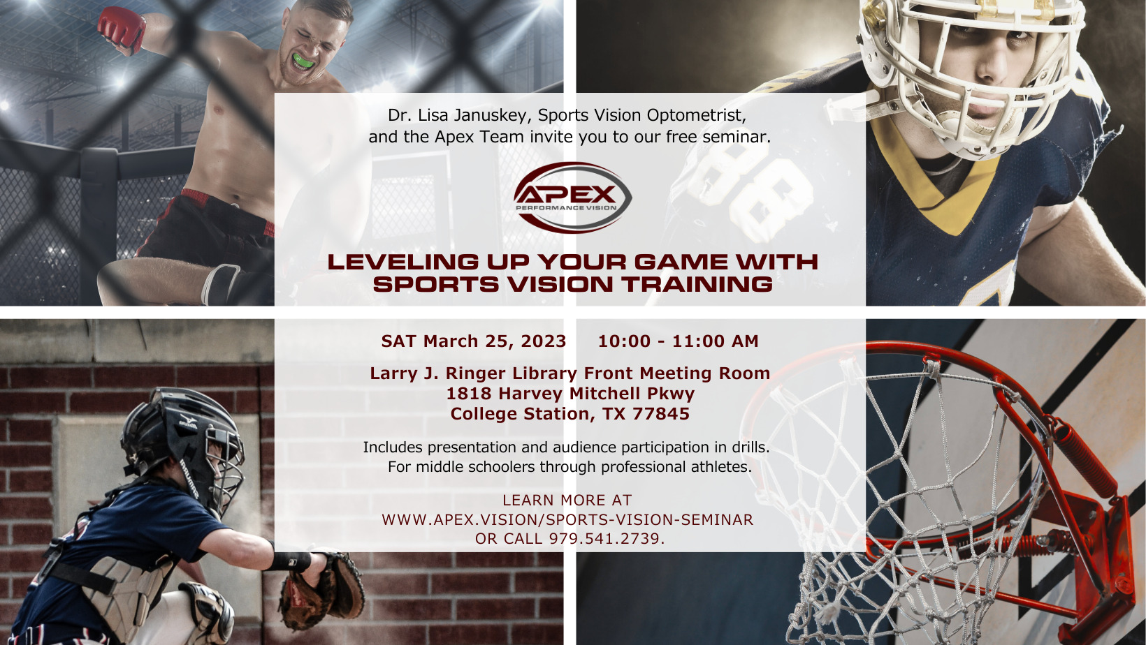 sportsvisionseminar Vision Therapy College Station TX